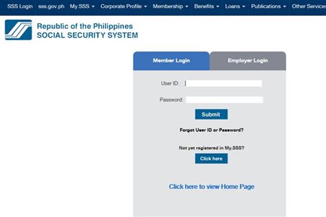 https //www.sss.gov.ph employee login|Iba pa.